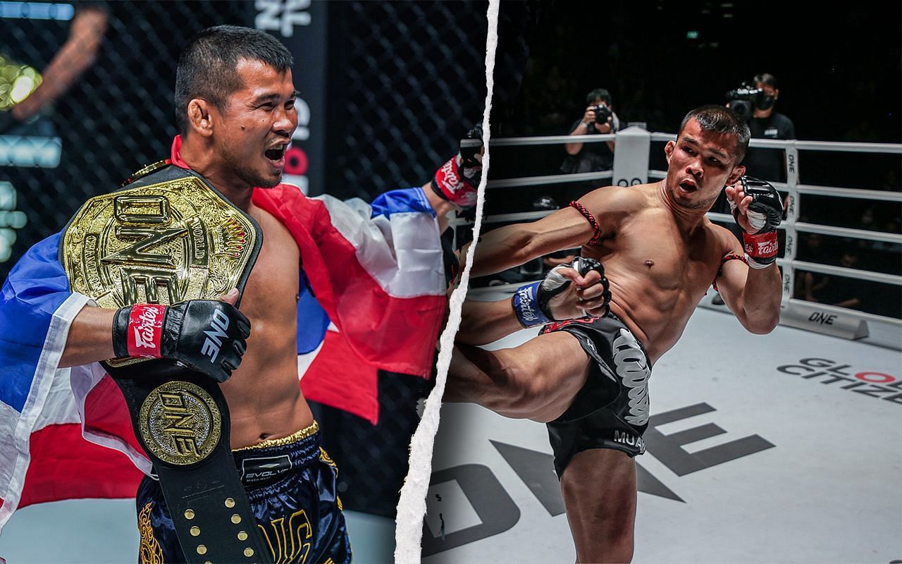 Nong-O Hama says no one can take his world title away from him. | [Photos: ONE Championship]