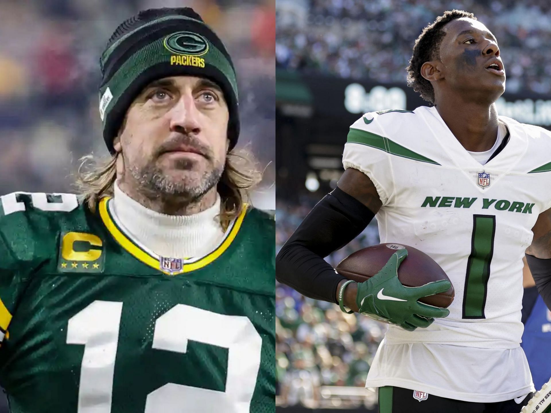 Sauce Gardner promises to 'burn the cheesehead' if Aaron Rodgers joins the  Jets