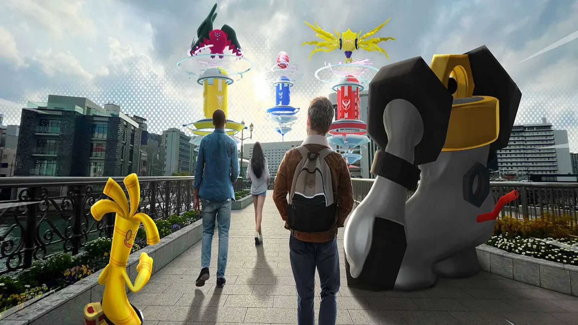 Official artwork used to introduce Pokemon GO&#039;s new Web Store (Image via Niantic)