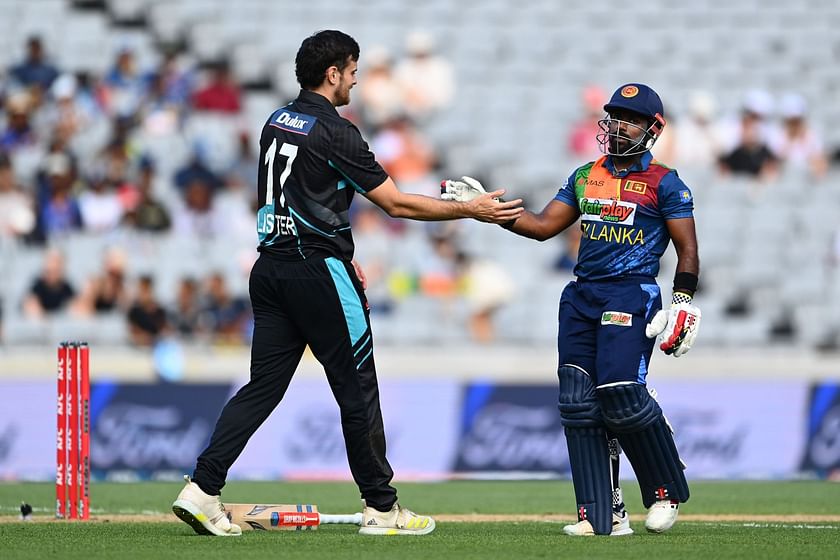 Recent Match Report - New Zealand vs Sri Lanka 1st T20I 2022/23