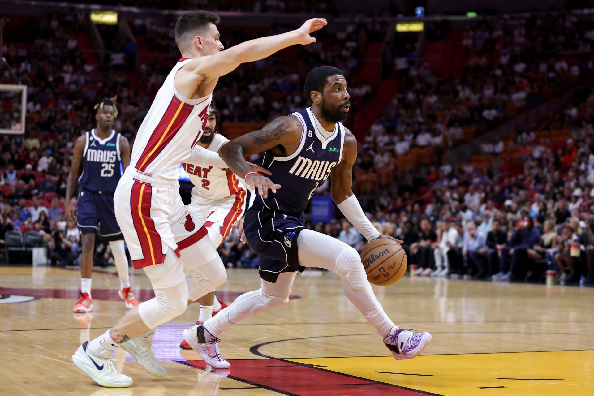 Irving might fit well with the Heat (Image via Getty Images)