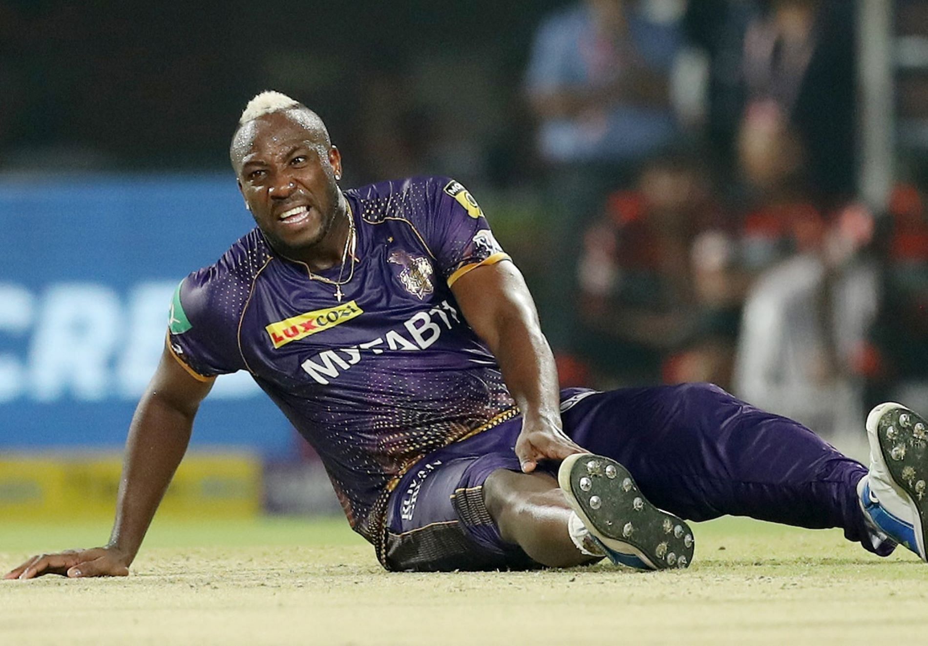 Andre Russell has been notoriously injured to bowl his full quota for KKR.