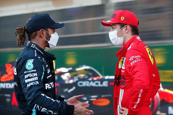 Charles Leclerc to Mercedes? Lewis Hamilton gives his take on the rumors of a potential switch