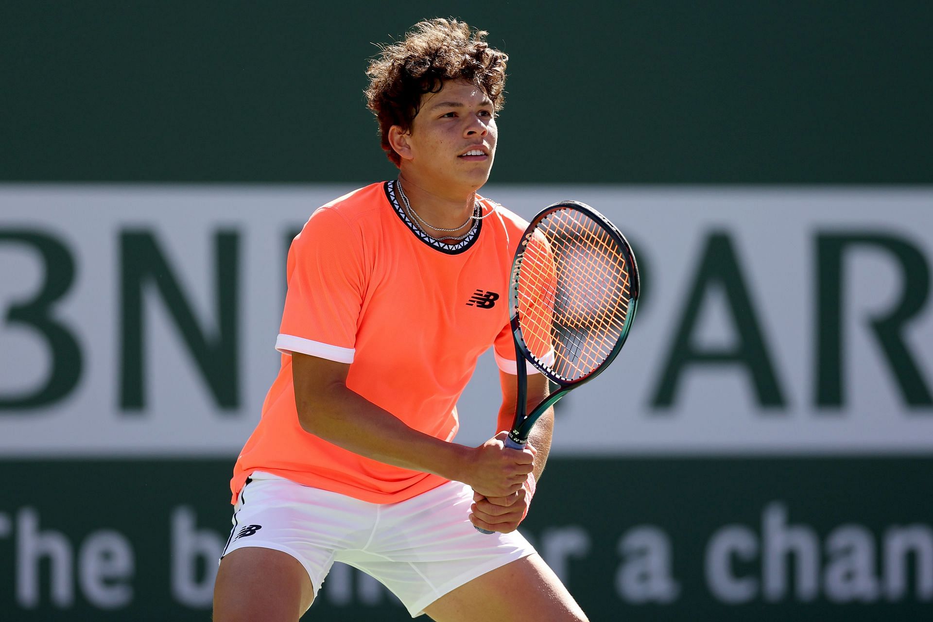 Ben Shelton at the BNP Paribas Open