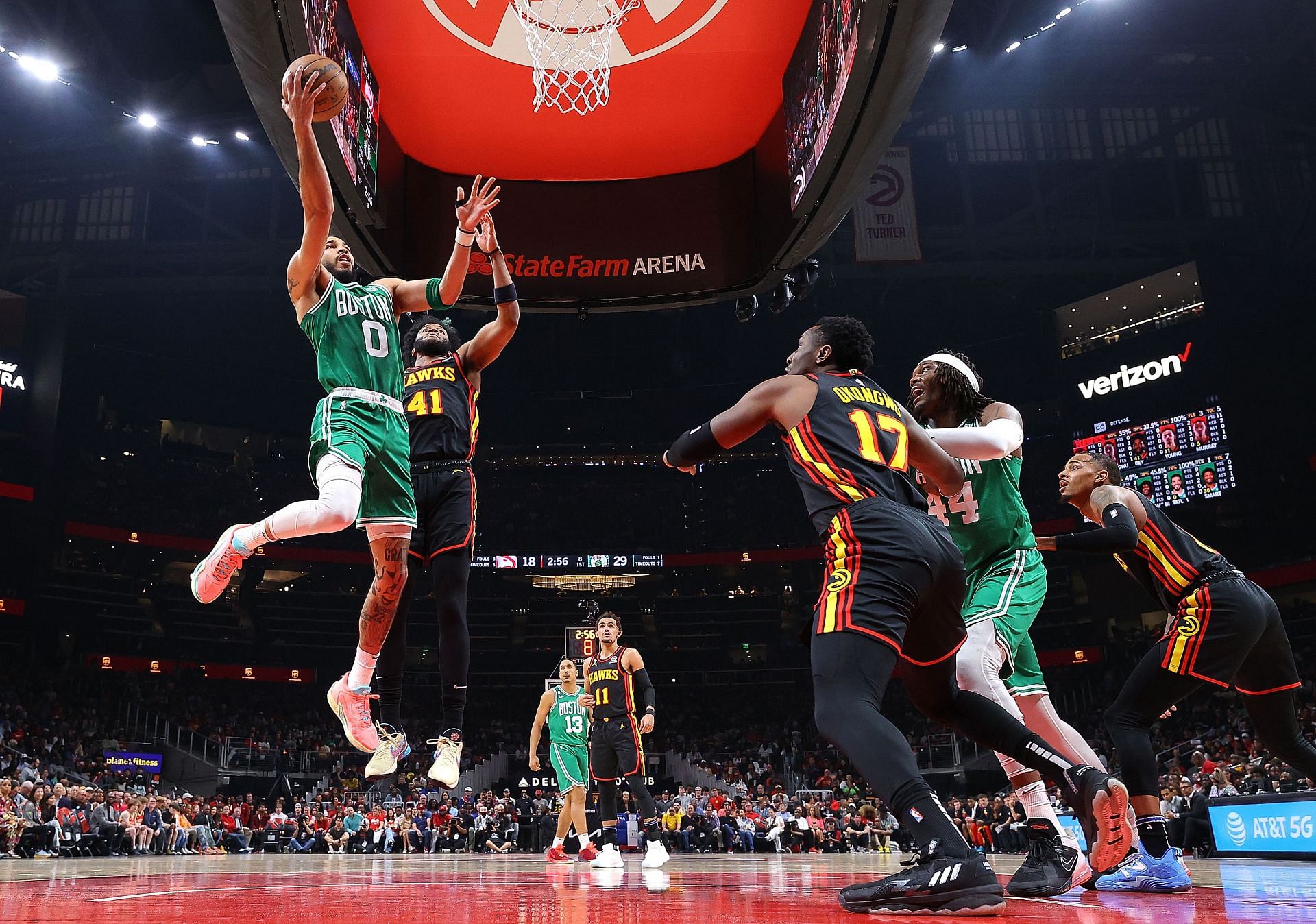 Jaylen Brown, Jayson Tatum and the Boston Celtics can eliminate the Atlanta Hawks in Game 5.