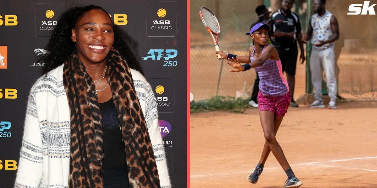 Serena Williams in awe of the development of tennis Ghana