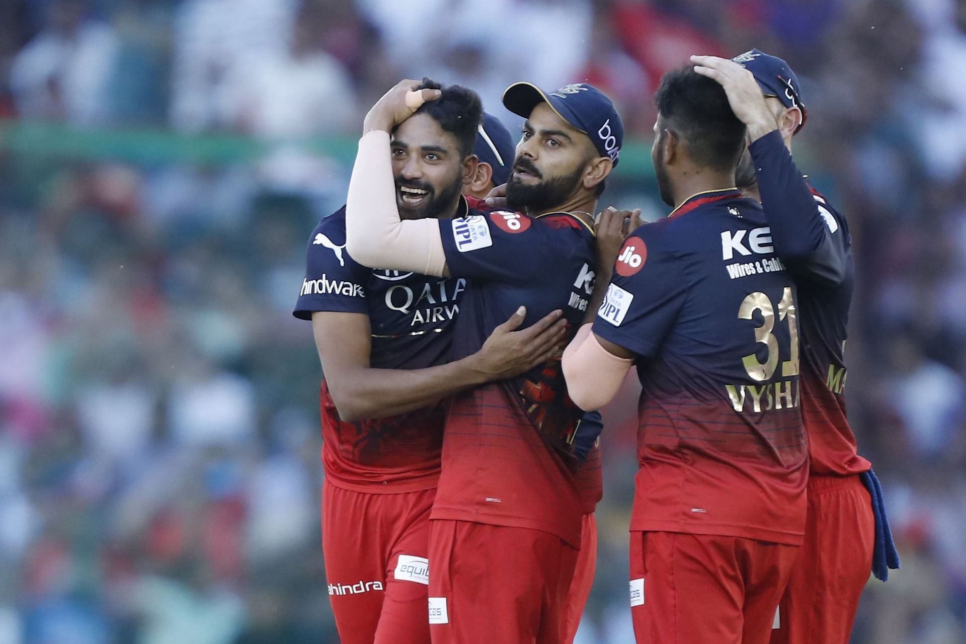 Royal Challengers Bangalore in action (Image Courtesy: Twitter/IPL)