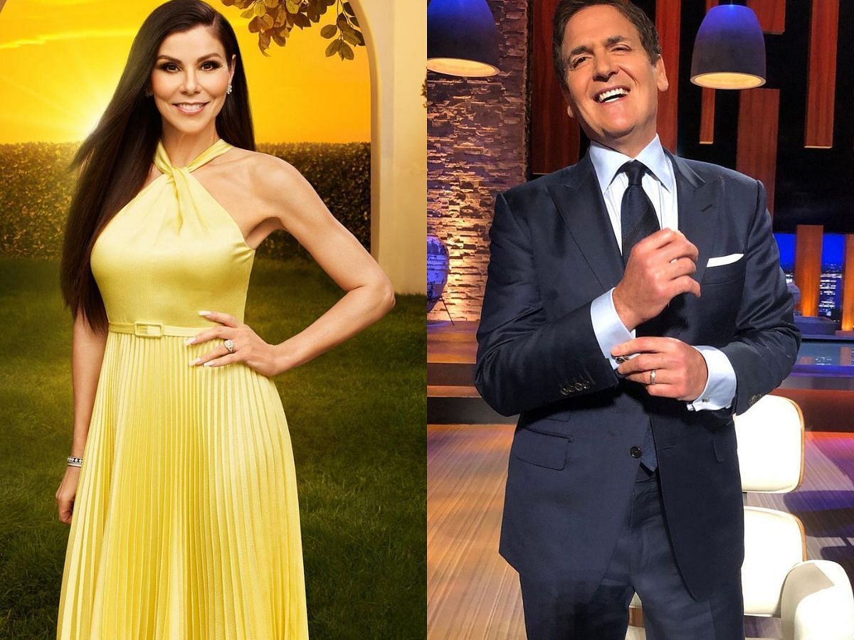 Heather Dubrow and Mark Cuban