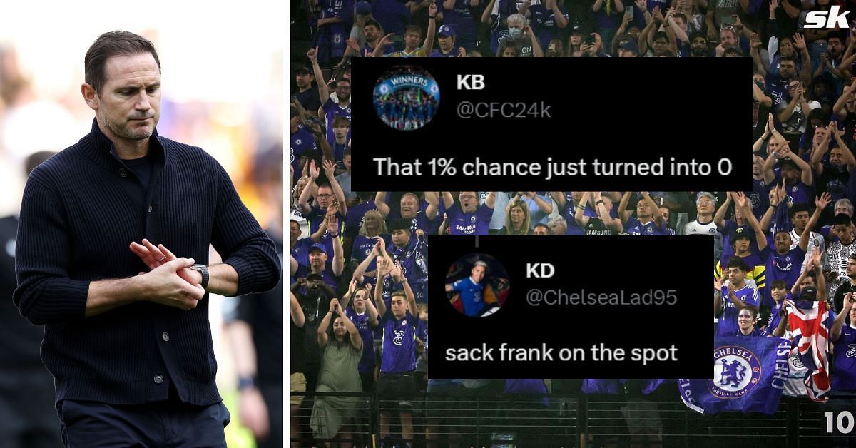 Chelsea fans up in arms over Frank Lampard