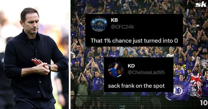 "1% chance just turned to 0", "Arrest Lampard ASAP" - Chelsea fans want to 'forfeit' game as 23-year-old player starts against Real Madrid