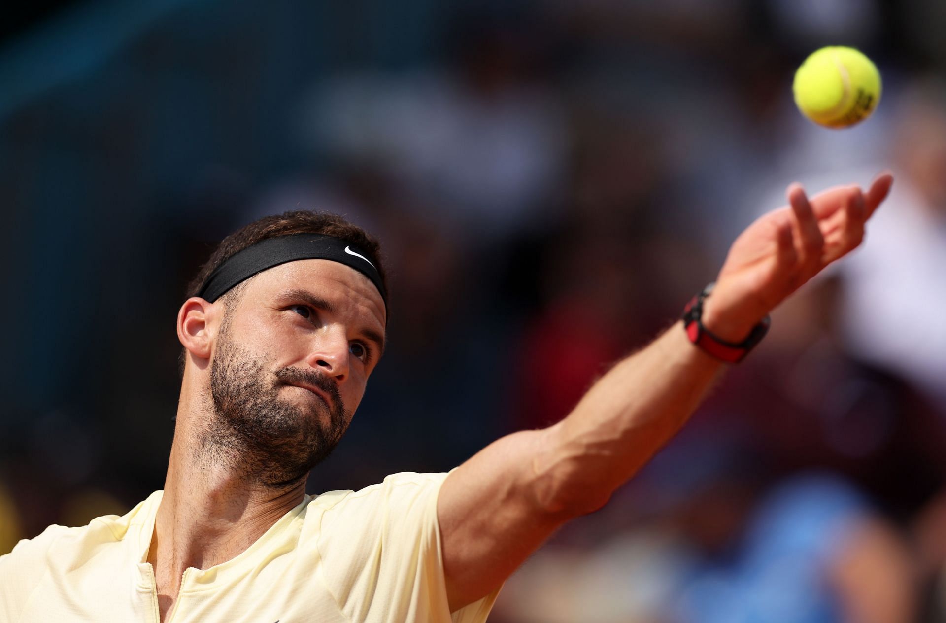 Dimitrov at the Rolex Monte-Carlo Masters