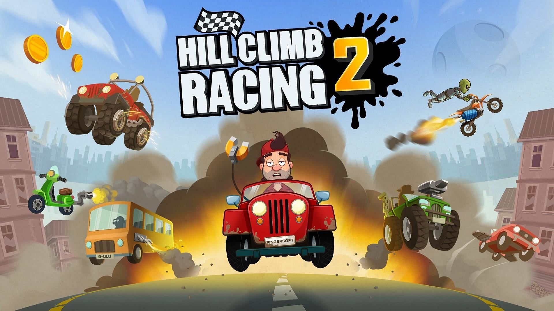 HILL CLIMB RACING 2  - Car Racing Game - Car Racing Online Challenges -  Mobile Games - Gameplay 