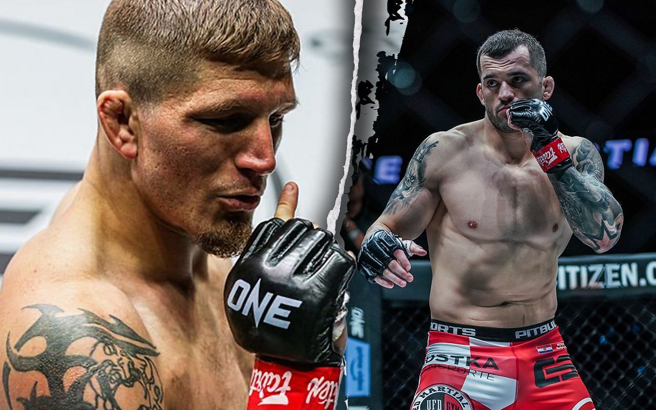 (left) Zebaztian Kadestam and (right) Roberto Soldic [ONE Championship]