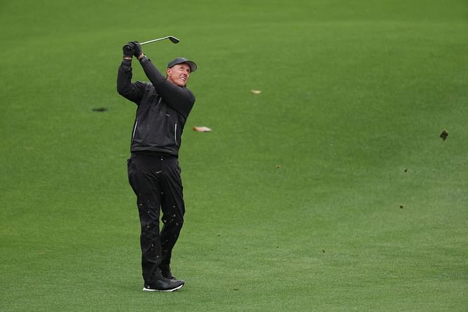 How does Phil Mickelson's T2 at 2023 Masters rank in his Augusta finishes?