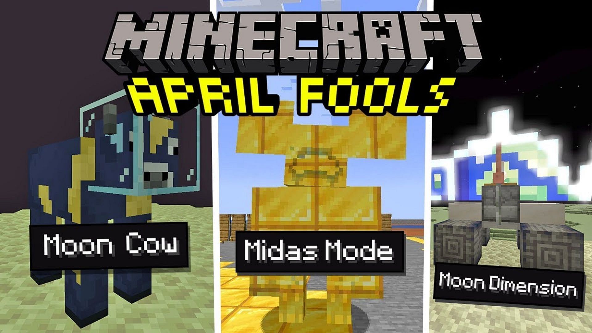 Top 5 hilarious features in Minecraft April Fools snapshot