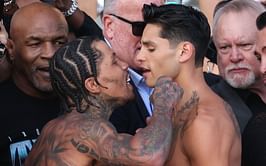 Ryan Garcia and Gervonta Davis get personal in heated moment just hours before their fight