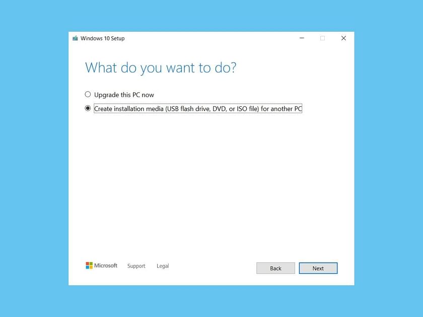 How to create a bootable USB drive for a fresh Windows installation