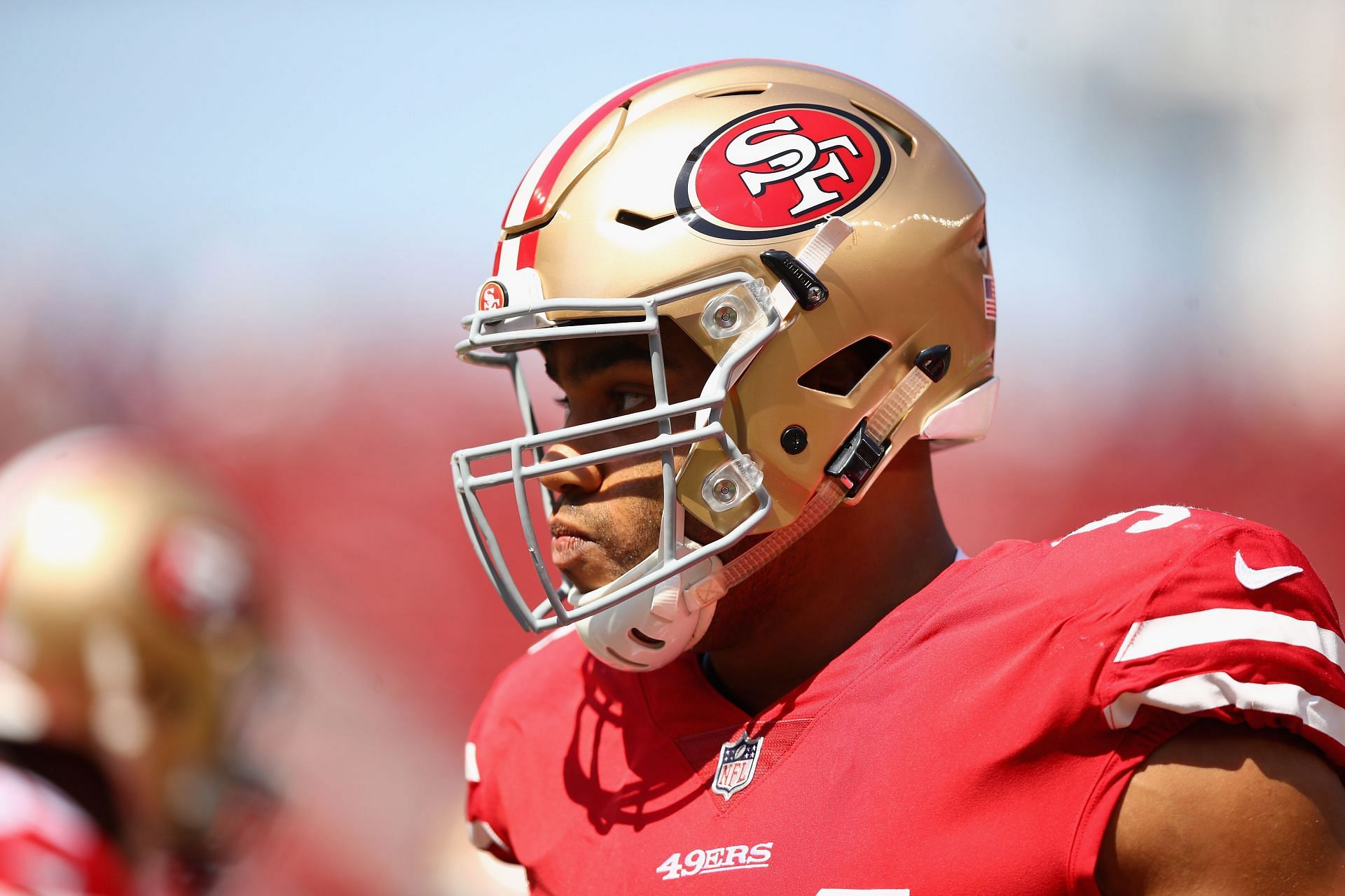 Solomon Thomas with the San Francisco 49ers