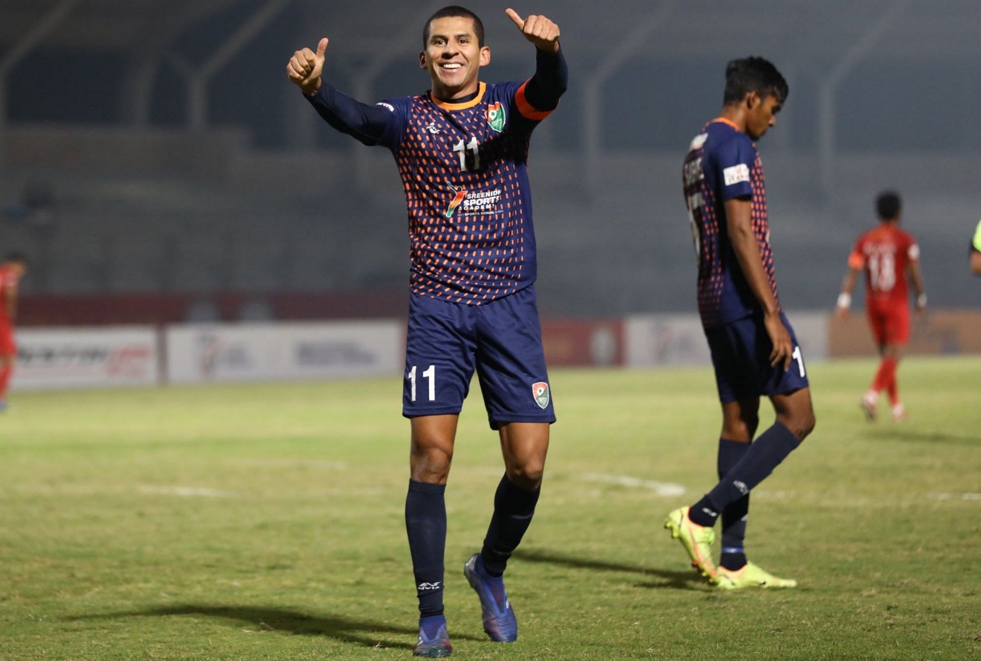 David Castaneda was the second-highest goalscorer in the I-League 2022-23 season.