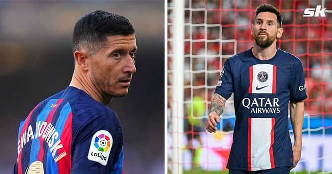 "His place is here in Barcelona" - Robert Lewandowski wants PSG superstar Lionel Messi to return to Camp Nou next season