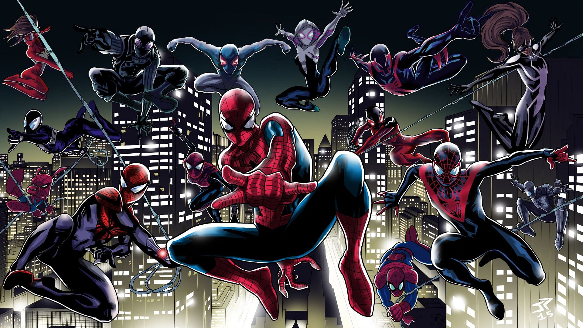 Spider-Verse in the MCU involves the convergence of multiple Spider-Man iterations. (Image via Marvel)