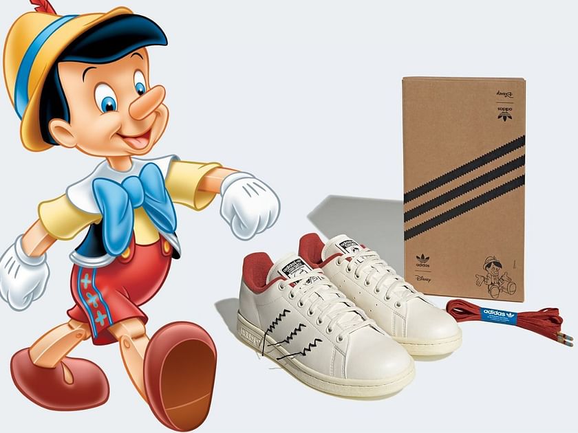 overschot Sluipmoordenaar Specialist Disney: Adidas Stan Smith “Pinocchio” shoes: Where to get and more details  explored
