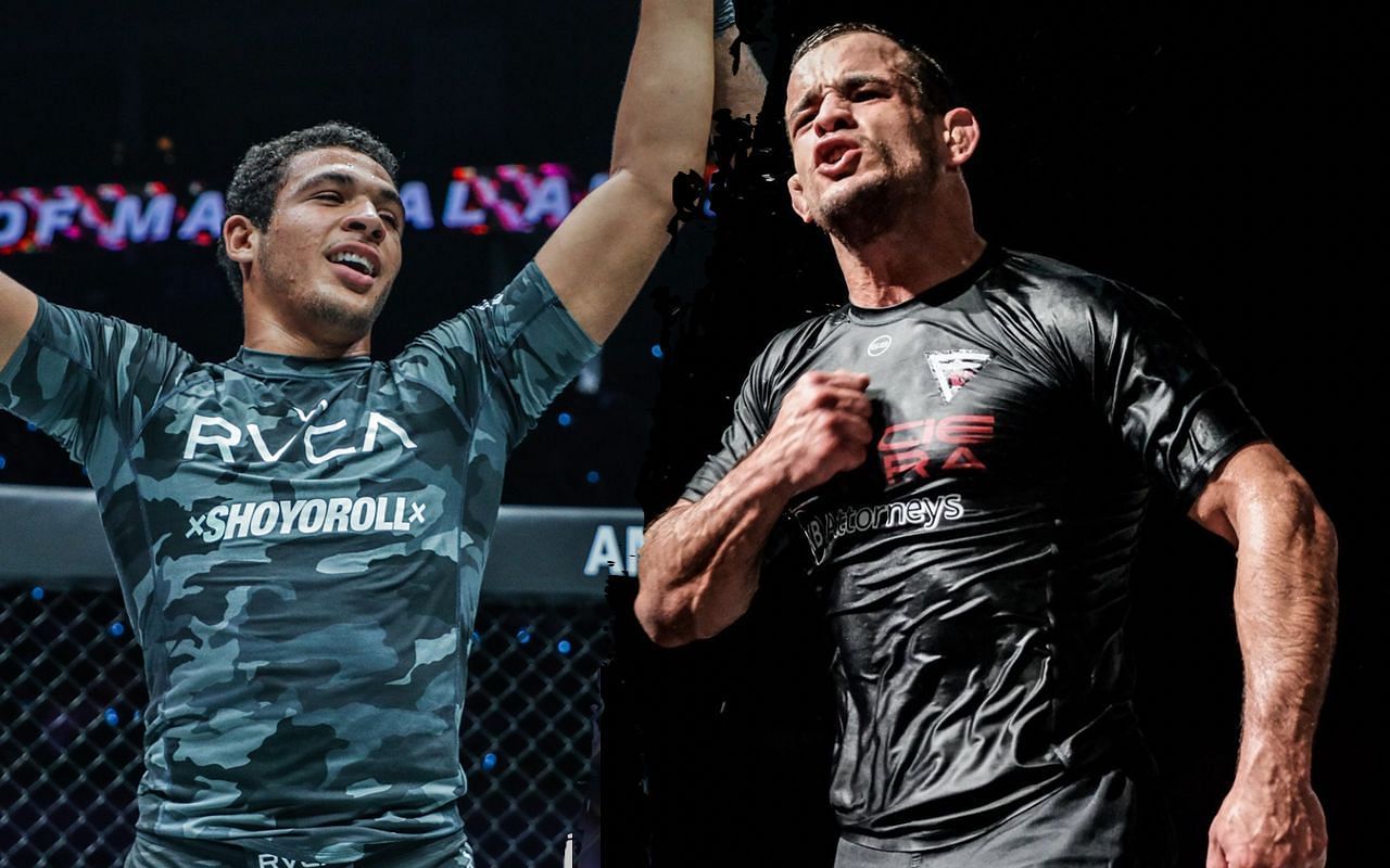 (left) Tye Ruotolo and (right) Pedro Marinho [Credit: ONE Championship]