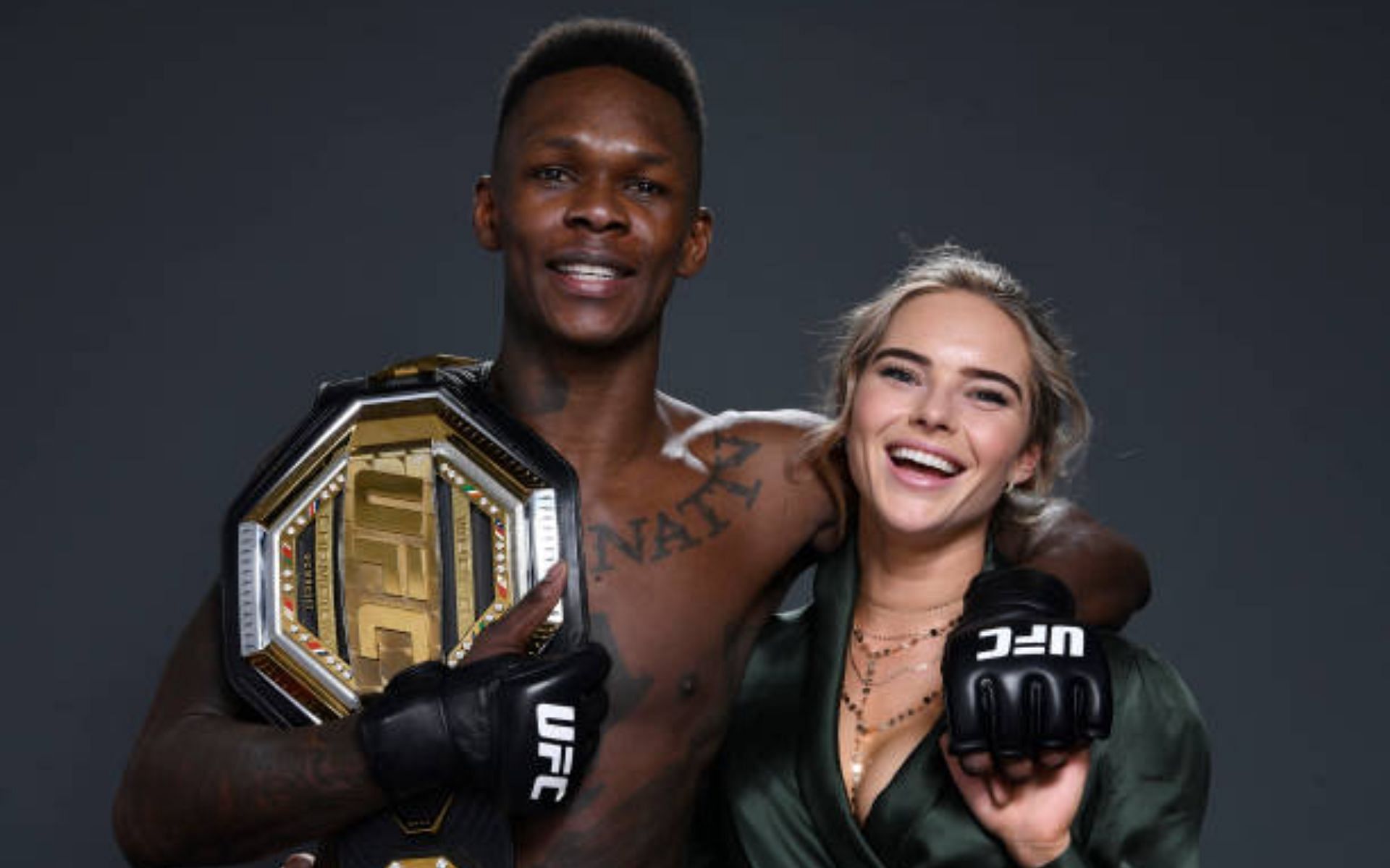 Israel Adesanya scolds ex-girlfriend in a series of Instagram stories