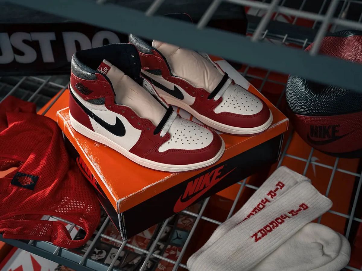Air Jordan 1 “Lost and Found” shock drop release date and time a “lie ...