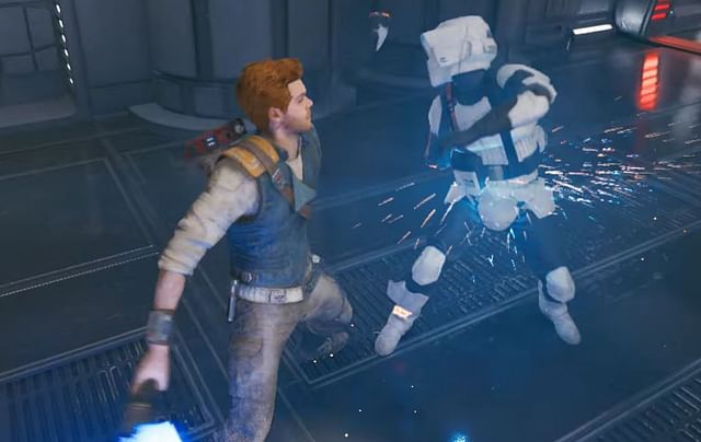 How to defeat Rick the Door Technician boss in Star Wars Jedi Survivor