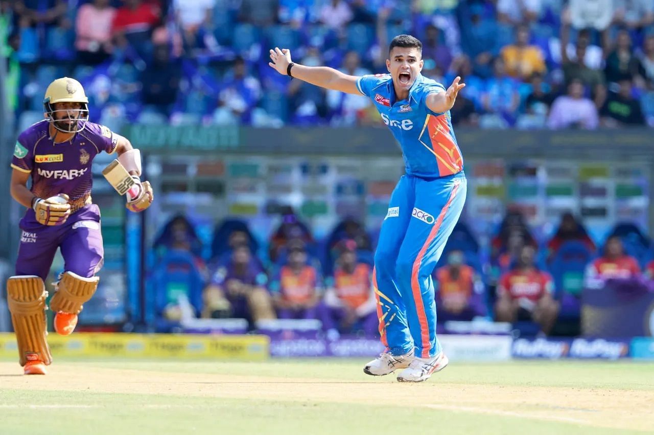 Arjun Tendulkar made his IPL debut in MI