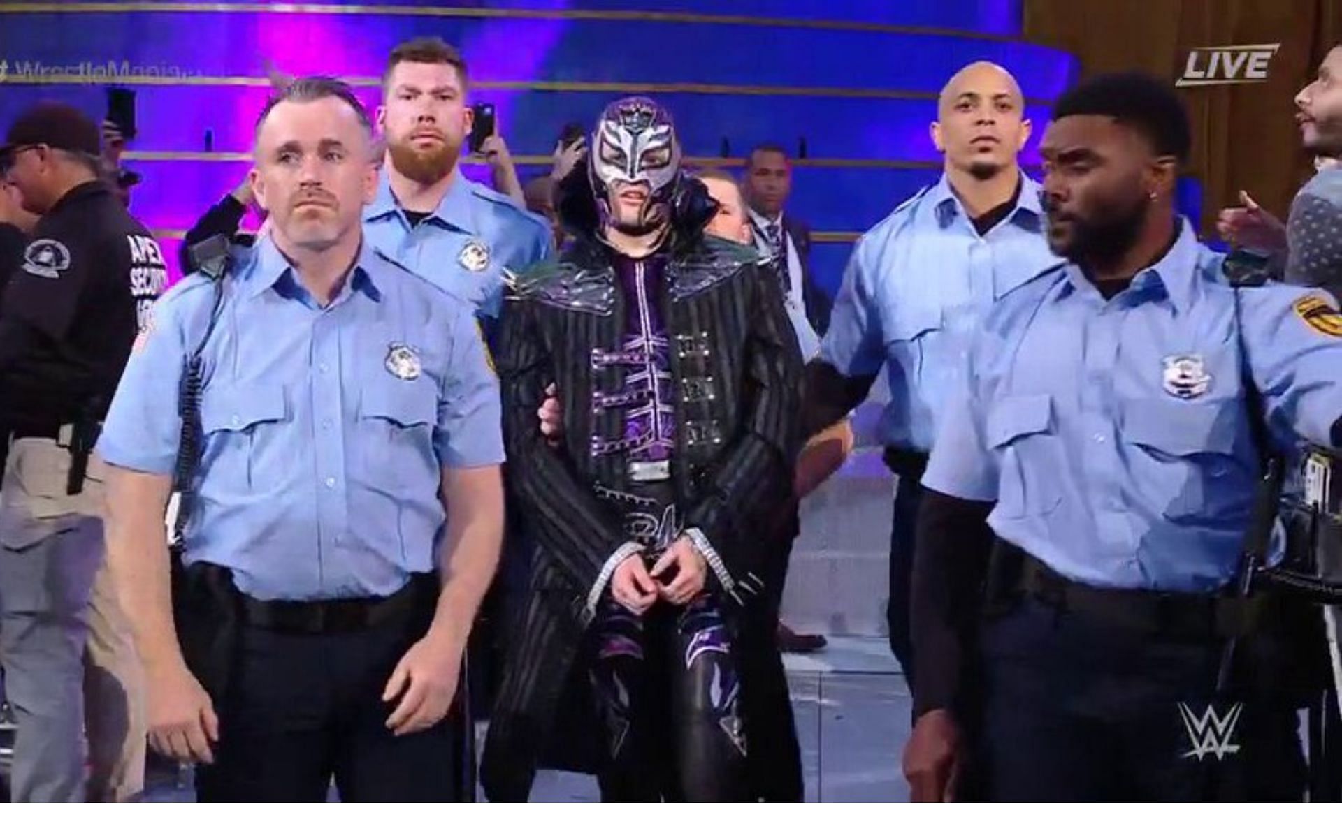 Ex-Con Dom made a statement with his entrance at WrestleMania 39
