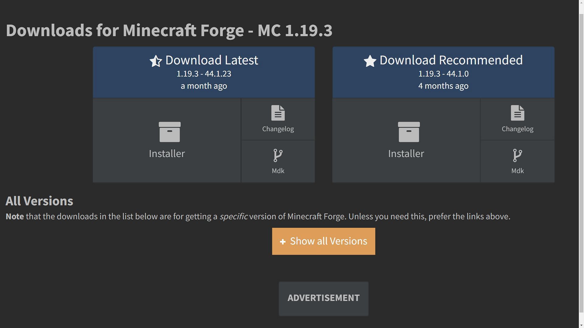 Forge API allow all mods to run on Minecraft (Image via Sportskeeda)