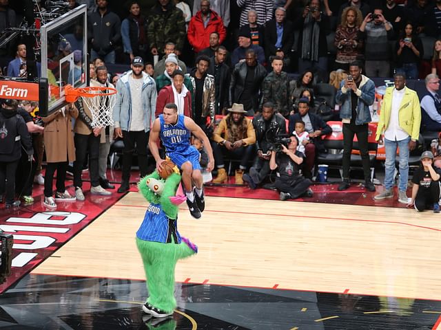 How did Aaron Gordon fare in the 2016 dunk contest? Taking a closer ...