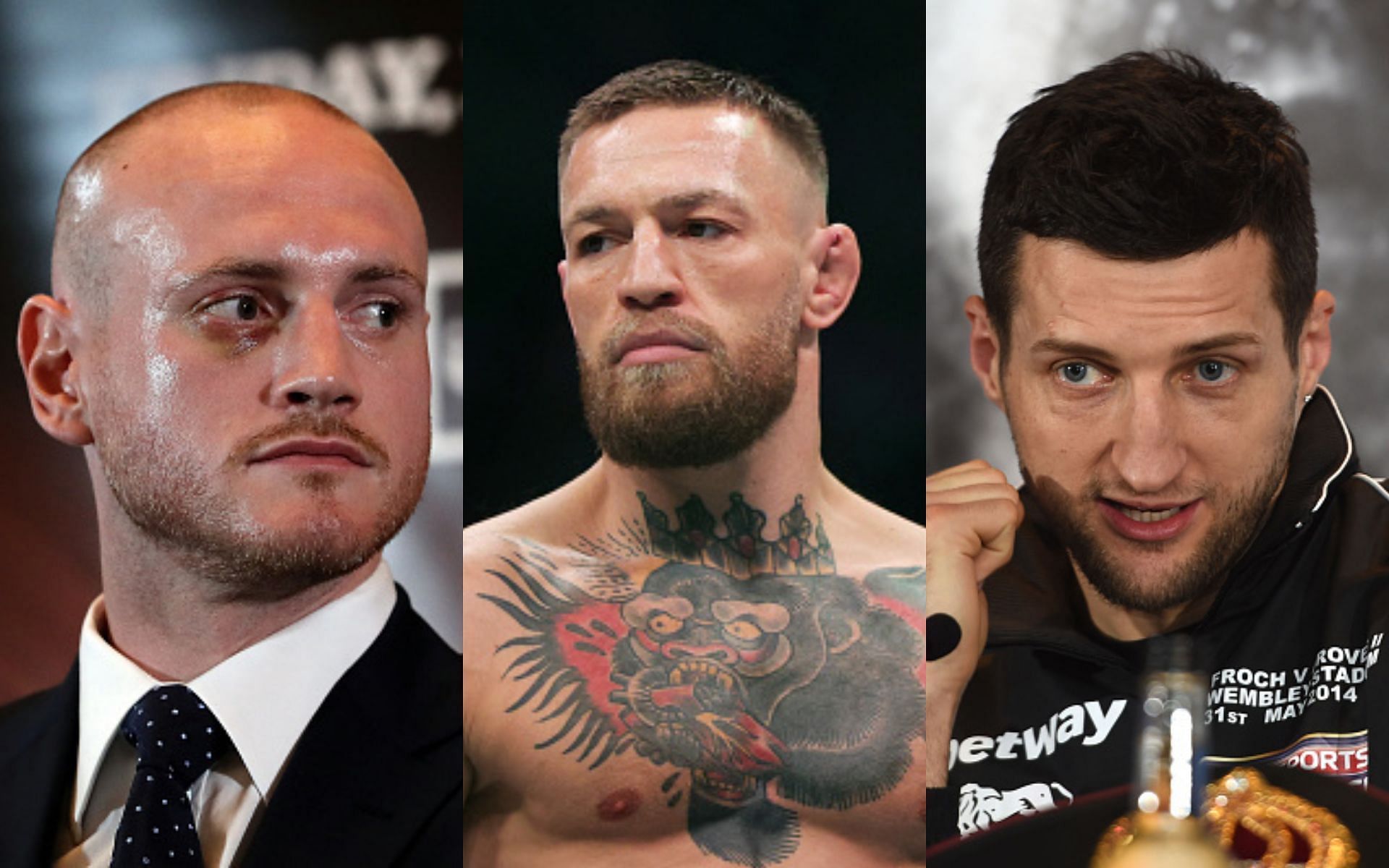 George Groves, Conor McGregor, Carl Froch