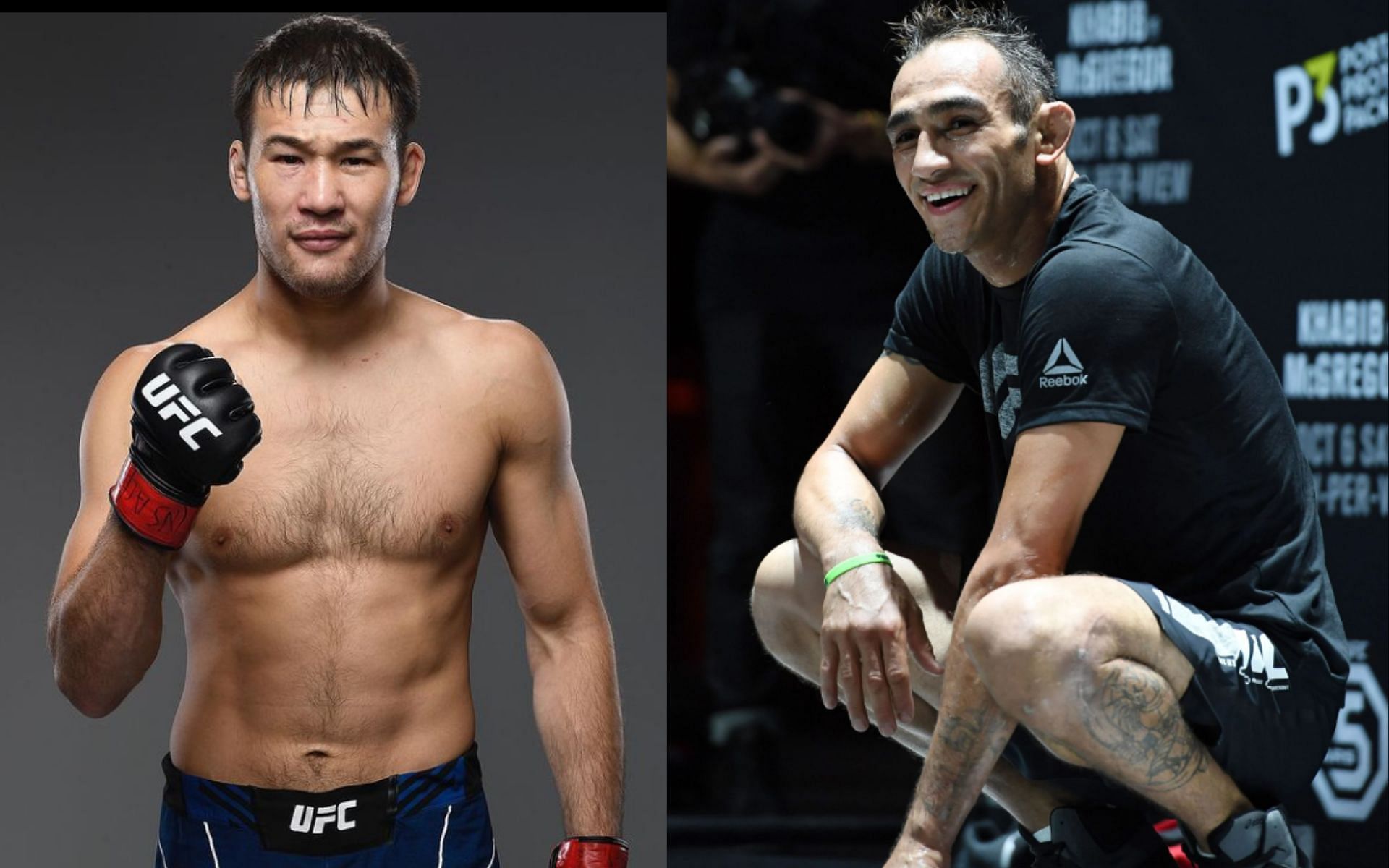 Shavkat Rakhmonov vs. Tony Ferguson rumors [Images via: @shavkatrakhmonov94 on Instagram]