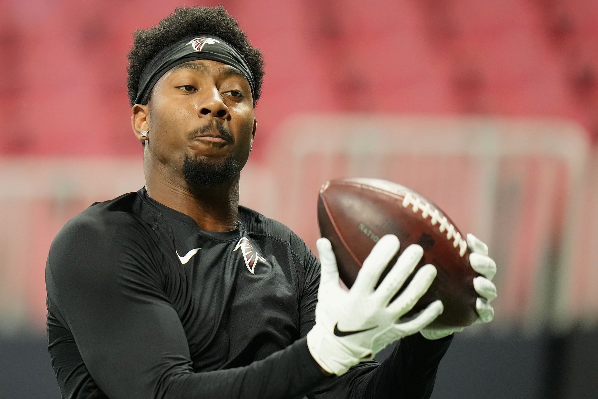 Former Falcons receiver at Carolina v Atlanta