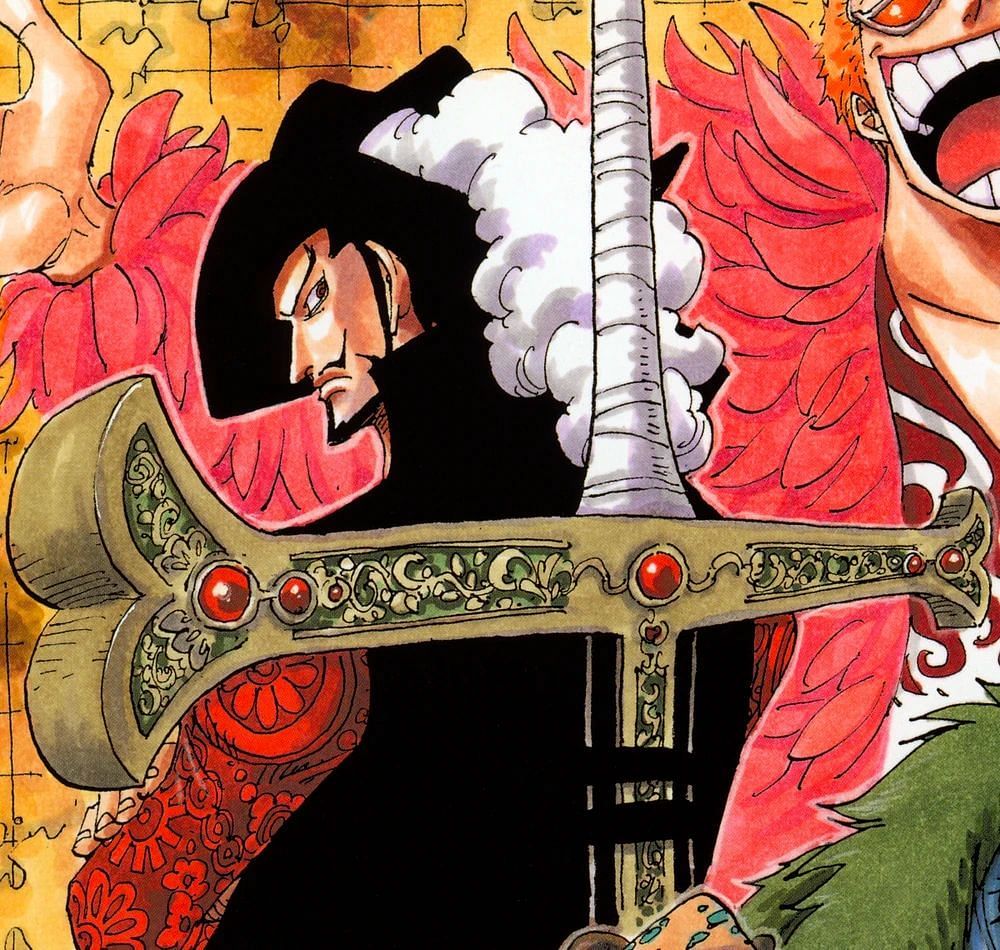 One Piece - Dracule Mihawk's Yoru Sword and Koganata Knife