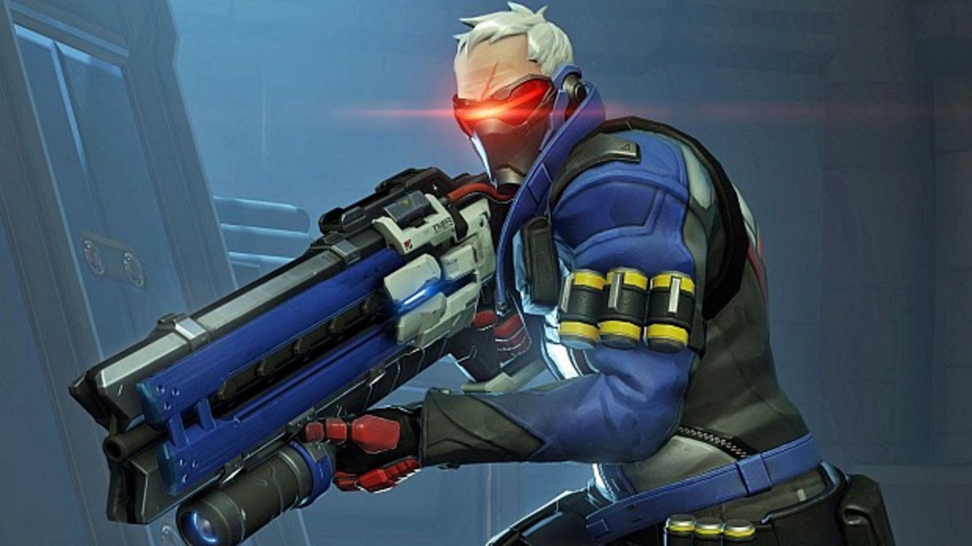 Overwatch 2 - Soldier 76 is one of the best hitscan heroes to counter Pharah (Image via Blizzard Entertainment)