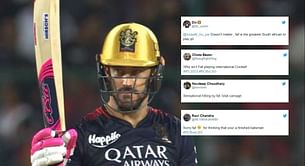 “Greatest South African to play IPL” - Twitter erupts as RCB skipper Faf du Plessis smashes quickfire 79 during IPL 2023 game vs LSG