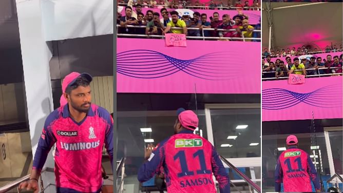 IPL 2023 : गुवाहाटी में दिखी संजू सैमसन के लिए दीवानगी, खास वीडियो आया सामने