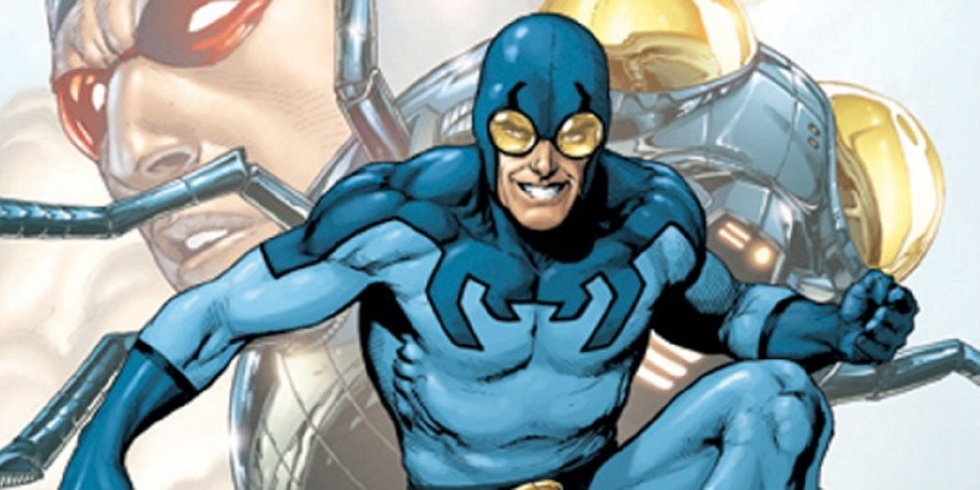 Ted Kord as the beetle-armor wearing superhero (Image via DC)