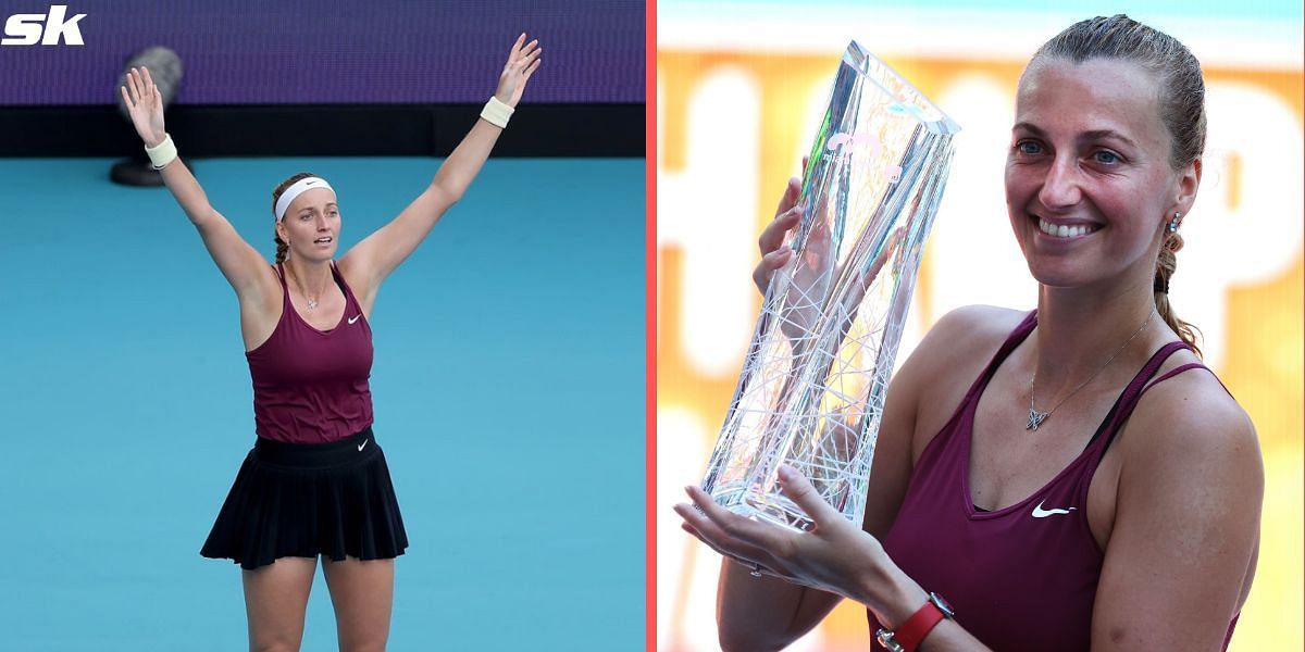 Petra Kvitova wins her maiden Miami Open title.