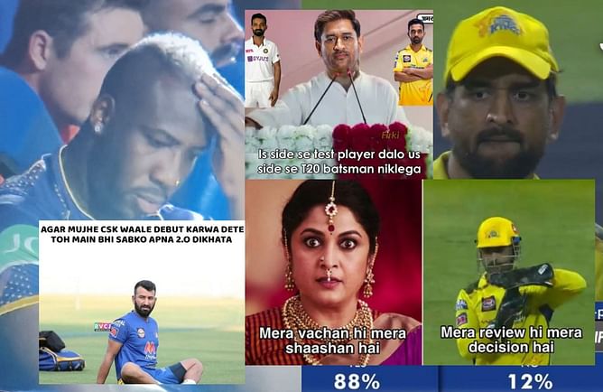 "Every Nalayak becomes Nayak after joining CSK" - Top 10 funny memes after CSK's commanding victory against KKR in IPL 2023