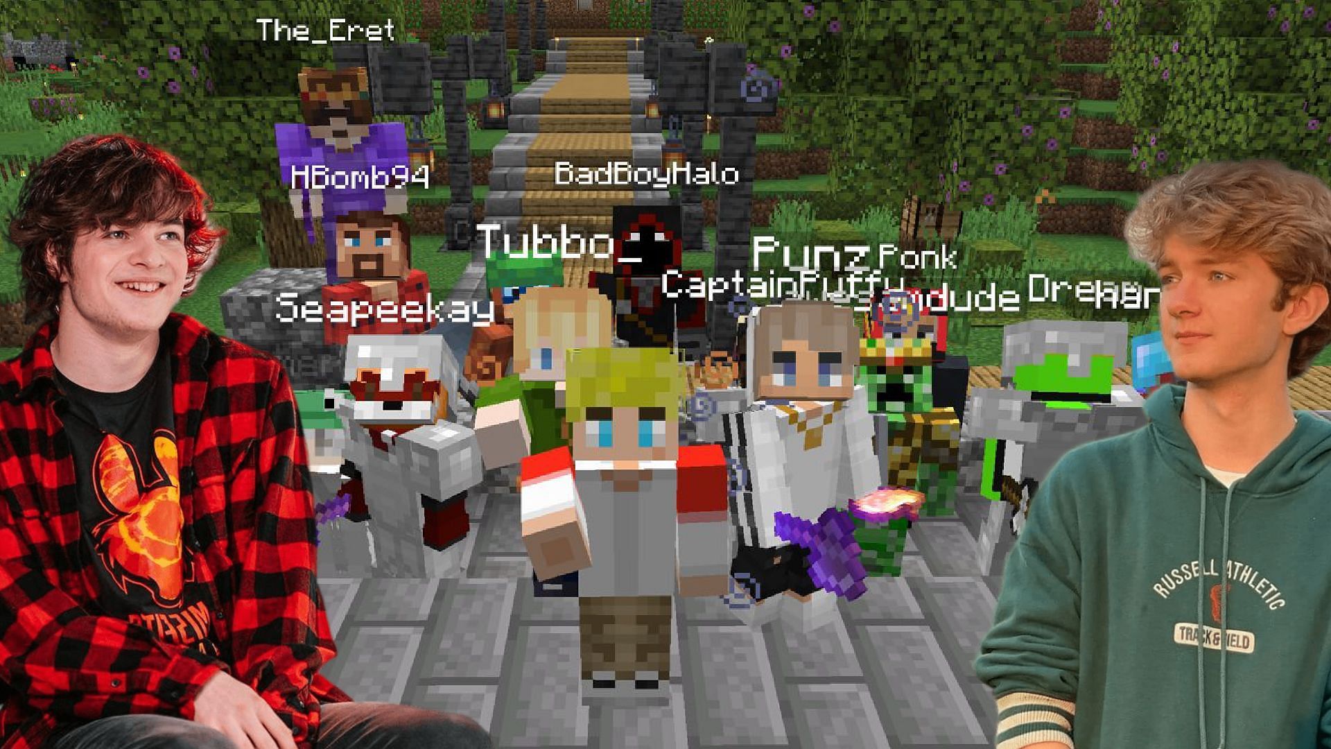 TommyInnit and Tubbo react to the end of DreamSMP (Image via @tommyinnit/Twitter)