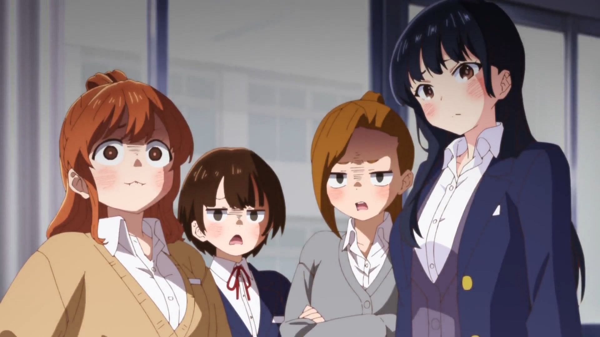 Yamada and her friends (Image via Shin-Ei Animation)