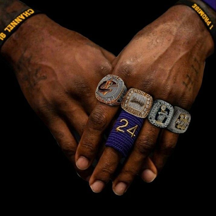 Lebron cheap rings number