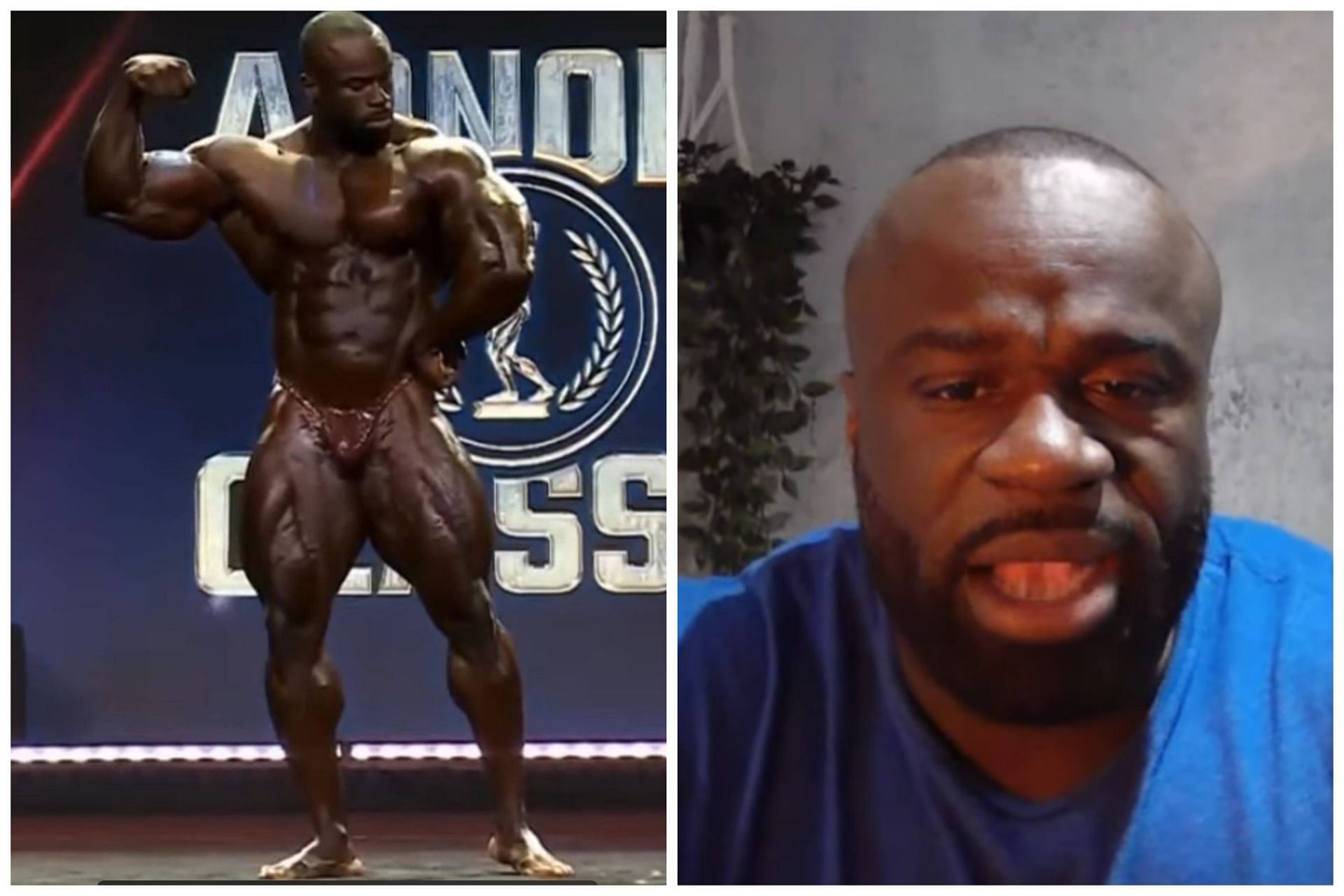 Samson Dauda opens up about being the underdog: Image via YouTube (@RxMuscle -- The Truth in Bodybuilding ) Instagram (@allround_yong)