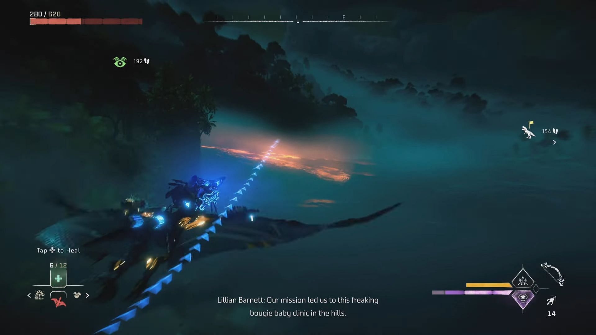 The aerial capture points in Horizon Forbidden West: Burning Shores are rather hard to find (Image via Guerrilla)