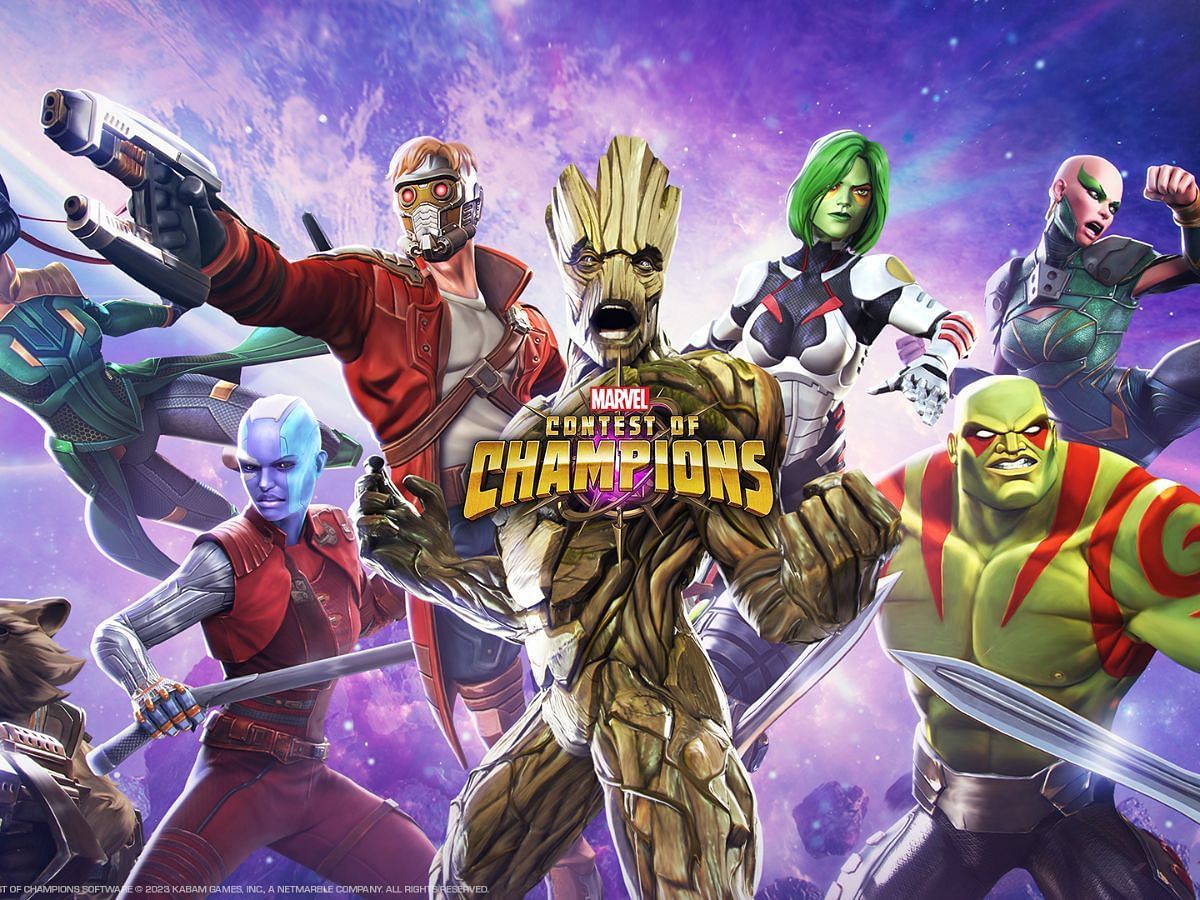 Guardians of the Galaxy in Marvel Contest of Champions
